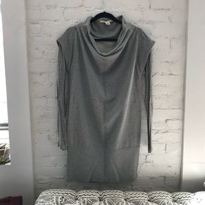 *SOLD* DVF Gray Sweatshirt Dress
